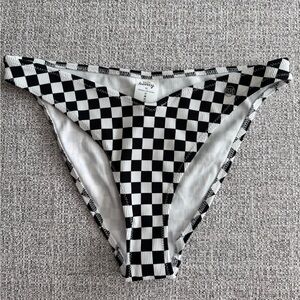 Salty Honey Checkered Bikini Bottom